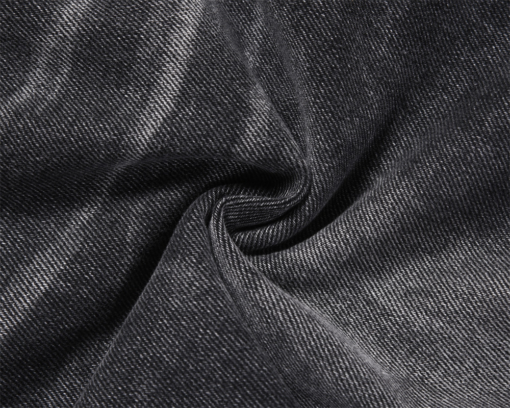 Men’s Black Denim Jeans – Trendy Streetwear Style 6