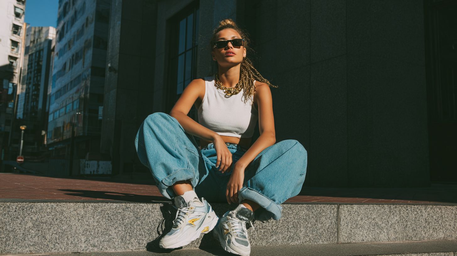 How to size vintage baggy jeans for the perfect fit?