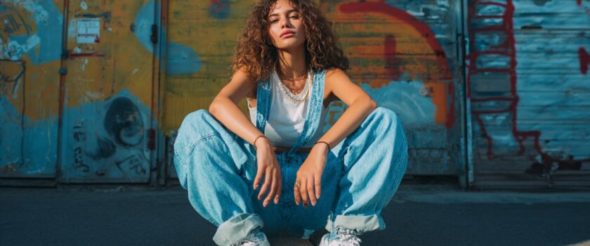 What are vintage baggy jeans, and why are they making a comeback?