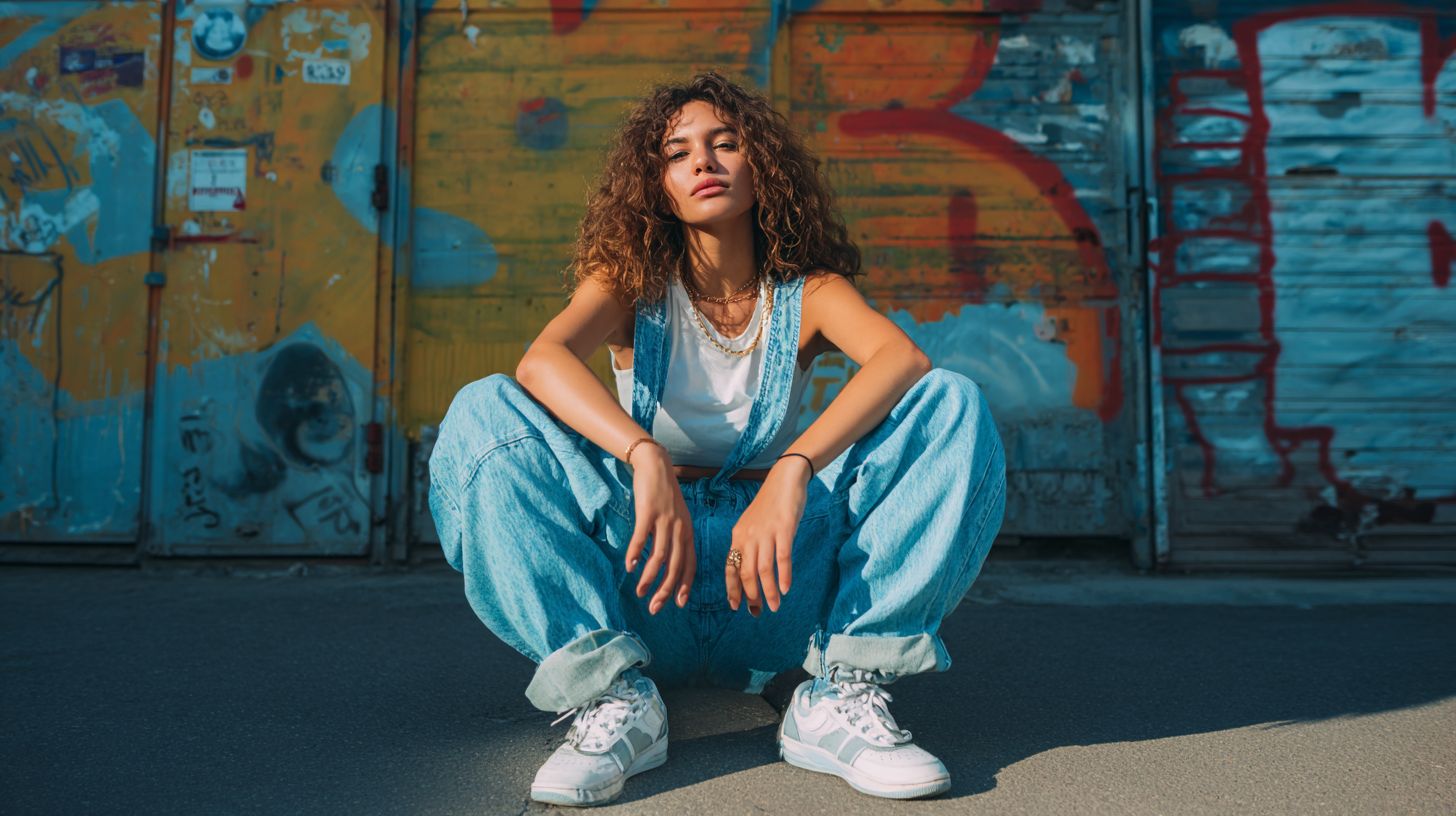 What are vintage baggy jeans, and why are they making a comeback?